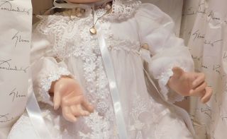 Gloria Vanderbilt Mom Chubby Wax Over Porcelain Baby Doll Limited Edition 3