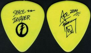 Kiss - Ace Frehley Space Invader Solo Tour Guitar Pick - Ace 