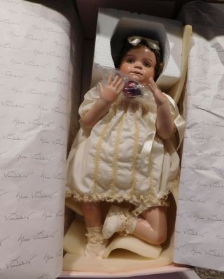 Gloria Vanderbilt Chubby Wax Over Porcelain Baby Doll Limited Edition
