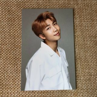Bts Rap Monster 1 [ Vt Think Your Teeth Official Photocard Black,  White ] N/,  G