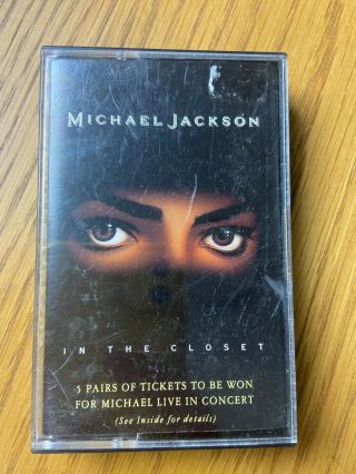 Michael Jackson - In The Closet Uk Cassette Single