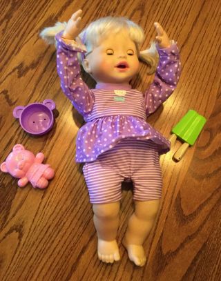 Fisher Price Little Mommy My Very Real Baby Interactive Doll - EUC 3