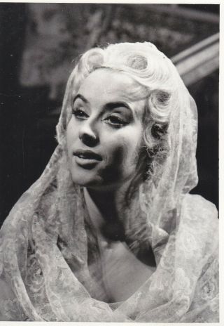 Opera Singer Photo Of Ingeborg Hallstein In Le Nozze Di Figaro By Betz Of Munich
