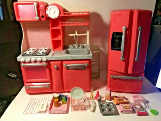Our Generation Kitchen/refrigerator (fits American Girl Doll)