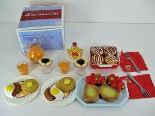 18 " American Girl Delicious Breakfast Set Complete