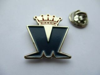 Madness Navy/blood Red/silver Ska Metal Badge Only £2.  99