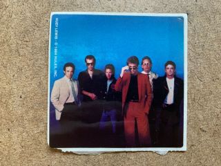 Vintage 1984 Huey Lewis And The News Band Fan Club Sticker
