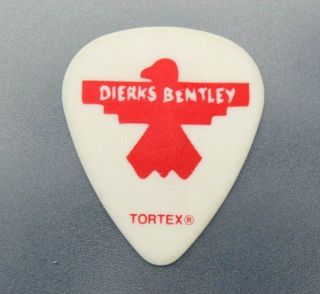 Dierks Bentley // 2015 Concert Tour Guitar Pick Red/white 7 Stage Pick