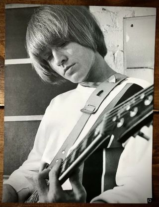 Brian Jones Poster Rolling Stones 60’s - 12.  5 X 9.  5 Inch Rock Classic Blues