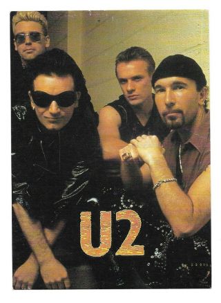 U2 - Bono - Sticker Measures 4x5 -