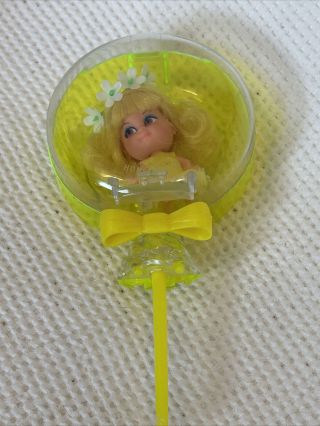 Vintage 1968 Mattel Liddle Kiddle Lollipop Lolli Lemon Doll Sweet Treat