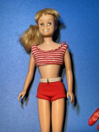 Vintage Barbie’s Sister’s Friend Scooter Doll Straight Leg