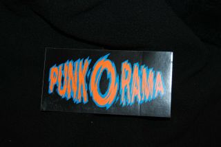 Punk - O - Rama Sticker Rancid Refused Bad Religion Nofx Offspring Epitaph Records