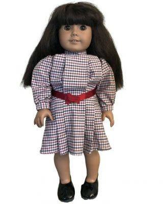 American Girl Pleasant Company Samantha Doll With Meet Dress