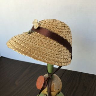 Vintage Straw Hat For 16” Terri Lee Doll