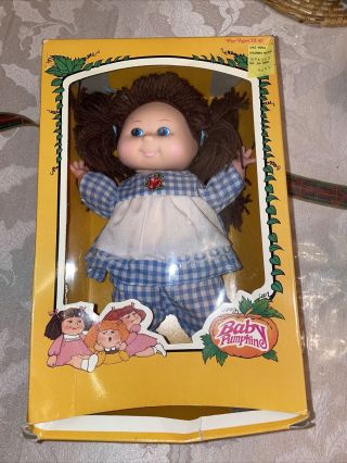 Vintage Baby Pumpkin Doll Made In Hong Kong (no.  6110)