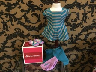 American Girl Doll Goty Mckenna’s Meet Outfit,  Tunic,  Pants,  Shoes,  Undies