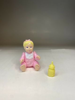 Kelly Playroom Playset Mattel Barbie Baby Sister Infant & Bottle Replacement Vtg
