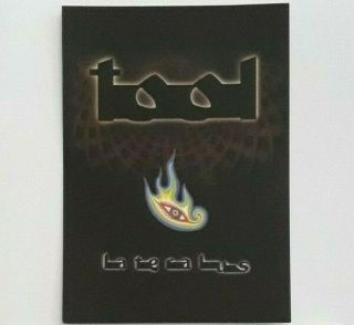 Tool - Official Lateralus Postcard - 2002 (tool Music Band)