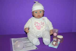 Zapf Creation Baby Annabell 18 " Interactive Doll Coo 