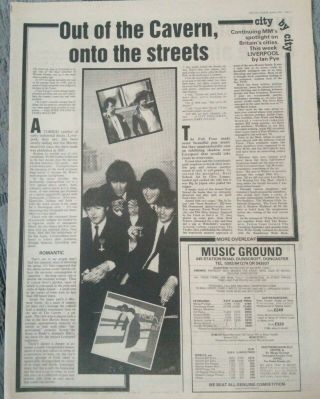 The Merseybeat 4 Pg Feature Echo And The Bunnymen Julian Cope Dead Or Alive