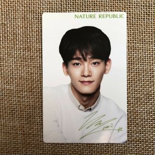 Exo Chen [ Nature Republic Official Limited Photocard ] Exo - K / /,  Gft