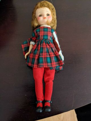 Vintage Betsy Mccall Doll With Pretty Pac Case & Extra Outfit 1950s