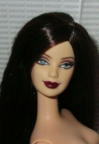 B103) Nude Barbie Doll Mattel Birthstone Mackie Auburn Fashion Doll For Ooak