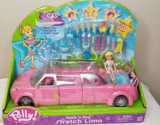 Polly Pocket Rock N Pop Stretch Limo Mattel 2003 Still.