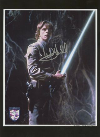 Mark Hamill Luke Skywalker Star Wars Signed 8x10 Photo Auto Official Pix