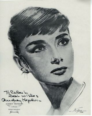 Audrey Hepburn Signed Autographed 8x10 Photo Print Legendary Actress Jsa Loa