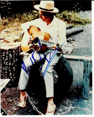 " Lay Lady Lay " Bob Dylan Hand Signed 8x10 Color Photo Todd Mueller