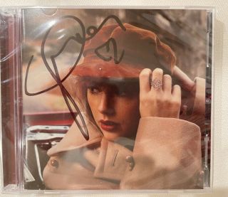 Taylor Swift Signed With Heart Red (taylor 