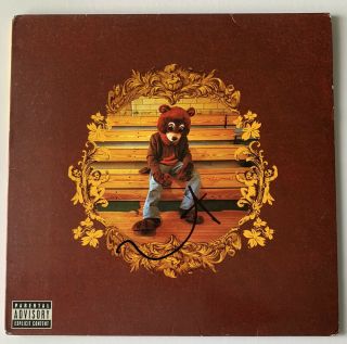 Kanye West Signed The College Dropout Vinyl Lp Jsa Loa Bb22706 Auto