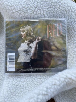 Taylor Swift Signed Red CD Inscribed Lyrics Of song Red Hand Written. 6