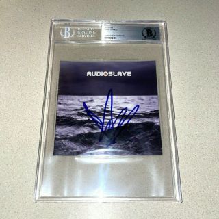 Chris Cornell Signed Autographed Audioslave Out Of Exile Cd Booklet Beckett