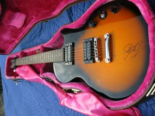 Gibson Epiphone Les Paul Special - II Guitar Slash Autographed (Guns N Roses) Case 5