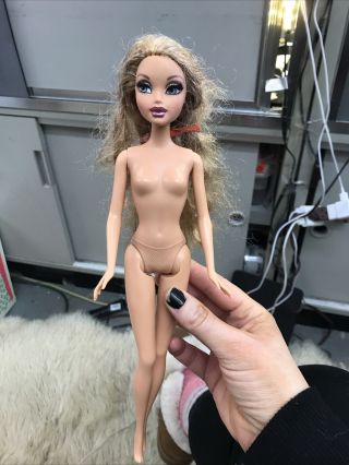 Barbie My Scene Kennedy Doll W/rooted Lashes Nude Big Lips Bendable Knees