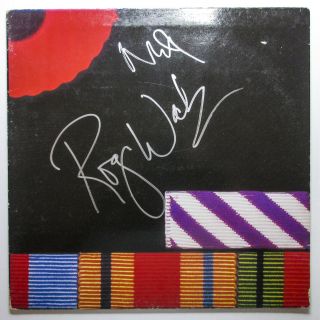 Roger Waters & Nick Mason Signed Pink Floyd 