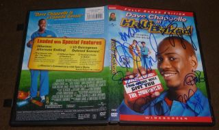 HALF BAKED DVD SIGNED BY 8 DAVE CHAPPELLE JIM BREUER HARLAND WILLIAMS SNOOP DOGG 2
