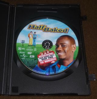 HALF BAKED DVD SIGNED BY 8 DAVE CHAPPELLE JIM BREUER HARLAND WILLIAMS SNOOP DOGG 3