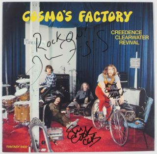 John Fogerty Creedence Clearwater Revival Signed Auto " Cosmo 