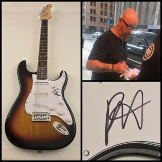 Gfa Judas Priest Band Rob Halford Signed Electric Guitar Proof Ad2