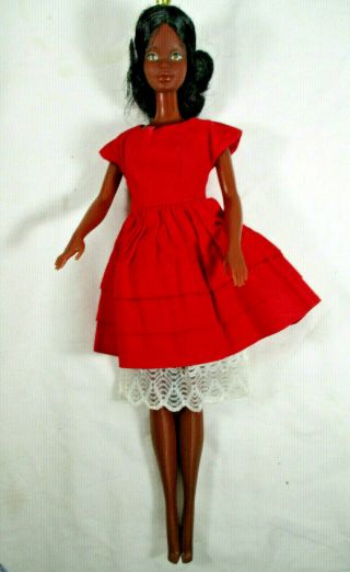Vintage 1966 Mattel Ballerina Barbie African American Fashion Doll
