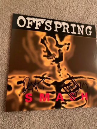 The Offspring Signed Vinyl Album Record Proof Autographed Smash