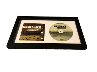 Nickelback Signed Autograph How You Remind Me Framed Cd Display Chad Kroeger Jsa