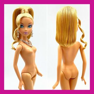 ❤️my Scene Kennedy Barbie Doll Hair Styled Nude For Ooak❤️