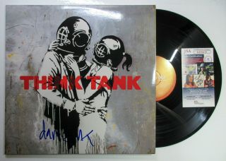 Damon Albarn Signed Autographed Blur Think Tank Vinyl Lp Album Jsa Banksy