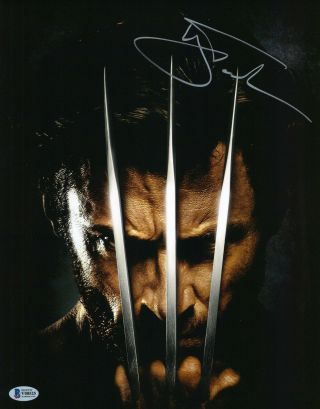 Hugh Jackman Wolverine Signed Autograph 11x14 Photo Bas Beckett 3