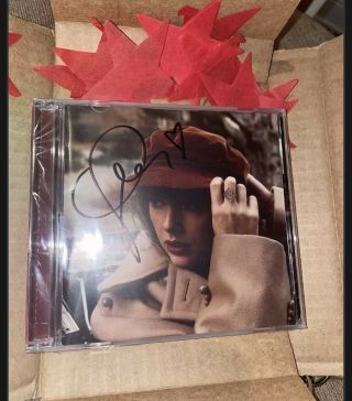 In - Hand Signed With Heart Red (taylor 